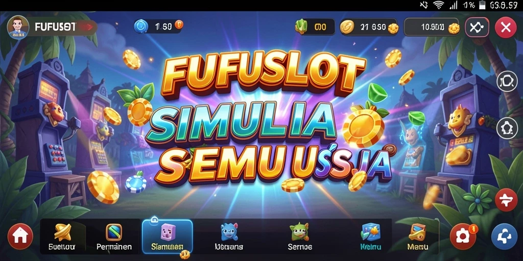 Tampilan gameplay FUFUSLOT yang interaktif dan menarik.