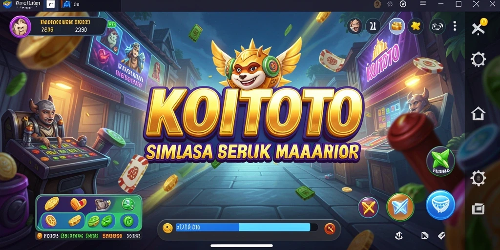 Tampilan gameplay KOITOTO dengan grafis menarik dan interaksi yang dinamis.