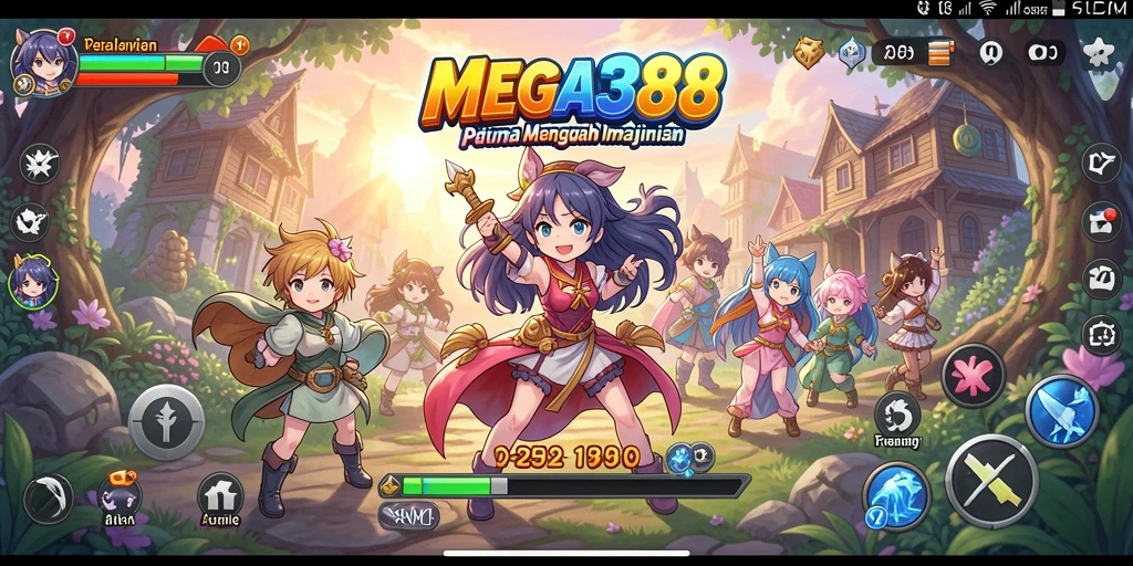Tampilan utama gameplay <strong>MEGA388</strong> yang menarik dan penuh aksi.